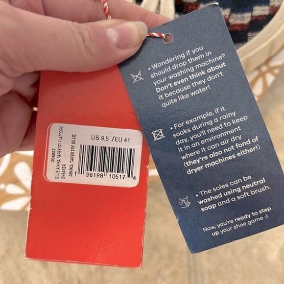 NWT Farm Rio Annika floral tapestry faux fur lined platform sneakers - Picture 15 of 15